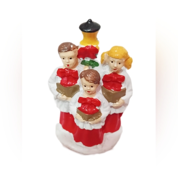 unbranded Other - Charming Holiday Choir Figurine - Red and White